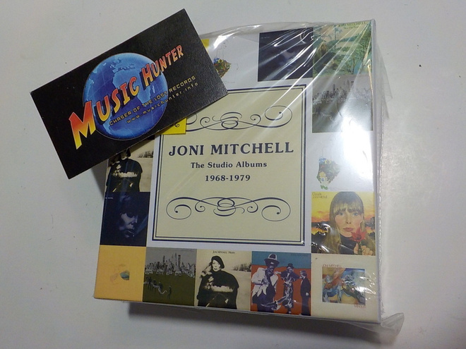 JONI MITCHELL - THE STUDIO ALBUMS 1968-1979  10CD BOKSI