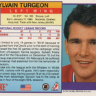 Jääkiekko n:o 208   1991 SYLVaiN TURGEON Keräilykuva - pikkukuva 2