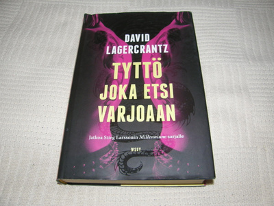 David Lagercrantz Tyttö joka etsi varjoaan -sid