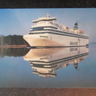 KULKEMATON SILJA LINE M/S SVEA LAIVA TULOSSA - pikkukuva 1