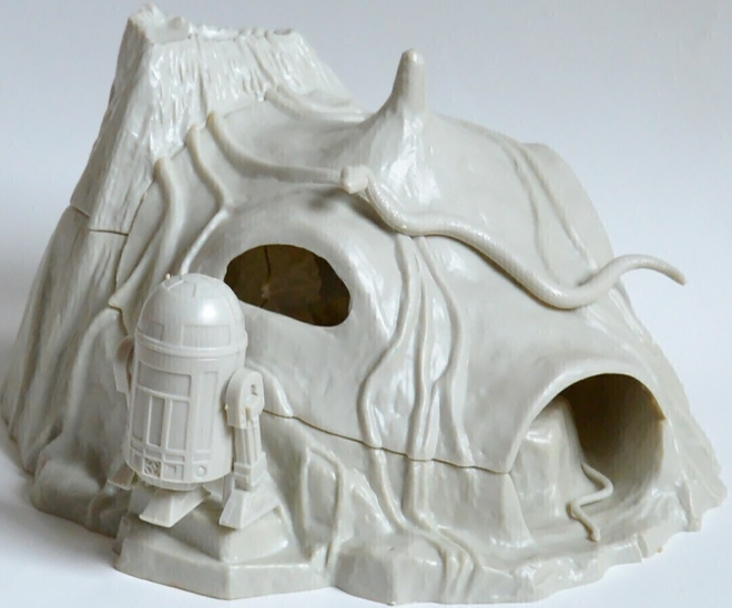 Star Wars - Encounter with Yoda on Dagobah (rakennussarja)