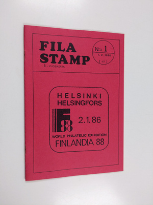 Fila stamp N:o 1/1986 5.vuosikerta