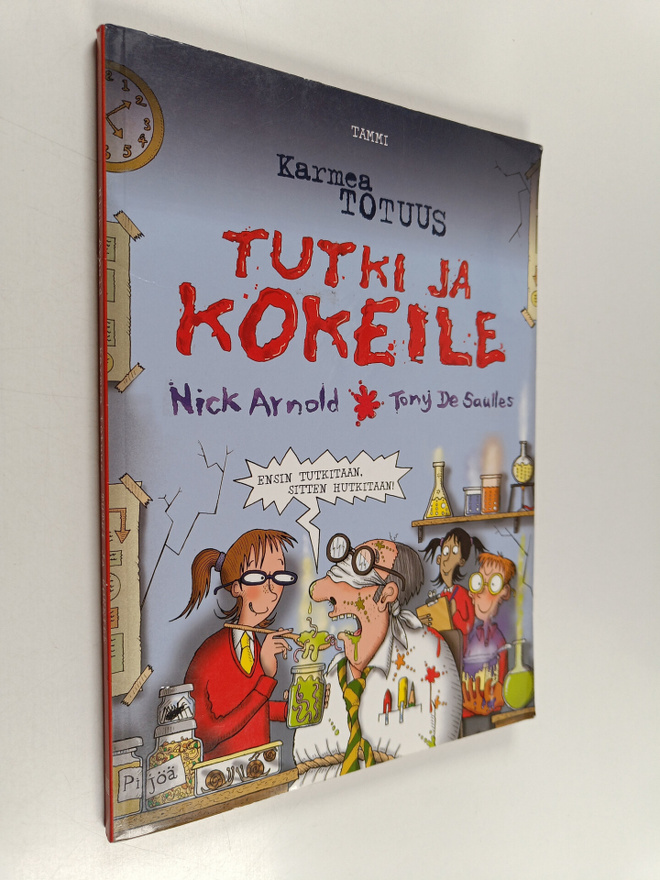Nick Arnold : Tutki ja kokeile
