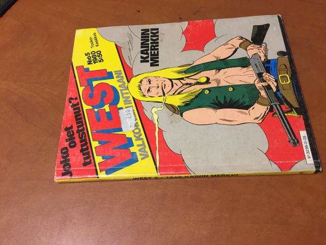 WEST VALKOINEN INTIAANI 5/1980 HYVÄ