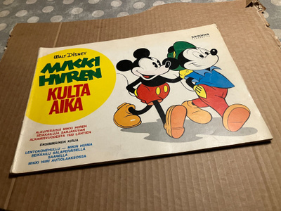 DISNEY MIKKI HIIREN KULTA-AIKA ENSIMMÄINEN KIRJA HYVÄ