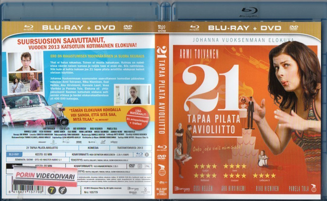 21 TAPAA PILATA AVIOLIITTO	(36 764)	k	-FI-	BLUR+DVD	(2)	2013