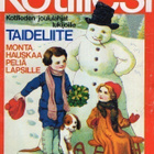 Kotiliesi n:o 24 1974 Joulukuusen tarina. Taideliite. Lapsil - pikkukuva 1