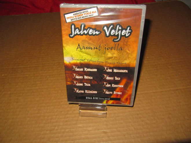 Jalven Veljet DUAL DISC CD/DVD Aamut Joella v.2007 UUSI !