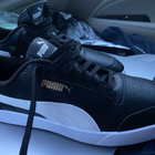Puma miesten tennarit Shuffle Black-White Team-G Size 9.5 - - pikkukuva 2