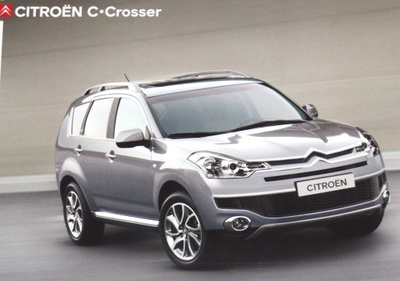 2007 Citroën C-Crosser esite - KUIN UUSI - suom - 12 sivua