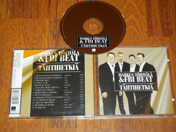 CD -   Markus Törmälä & FBI-Beat – Tähtihetkiä - 2002 pop NM