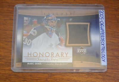 2005-06 Upper Deck Trilogy -Honorary Swatches