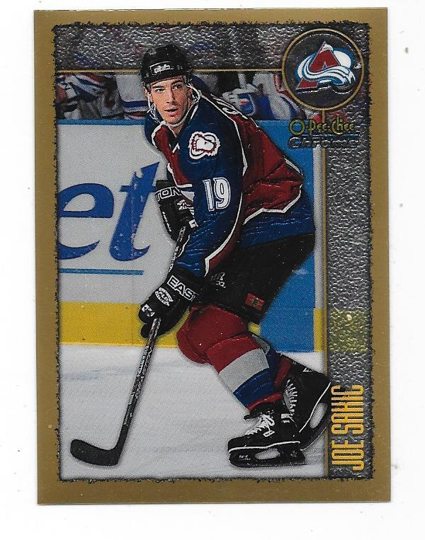 1998-99 OPC Chrome #68 Joe Sakic , Colorado Avalanche