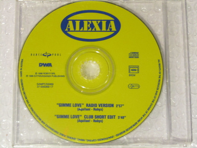 Alexia • Gimme Love PROMO CD-Single