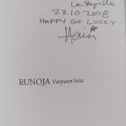 Heini Lehväslaiho : Runoja : varpusen luita (signeerattu,... - pikkukuva 3