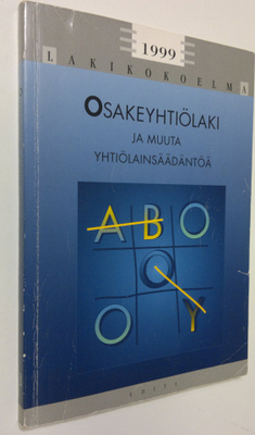 Jyrki (toim.) Hamari : Osakeyhtiölaki ja muuta yhtiölains...