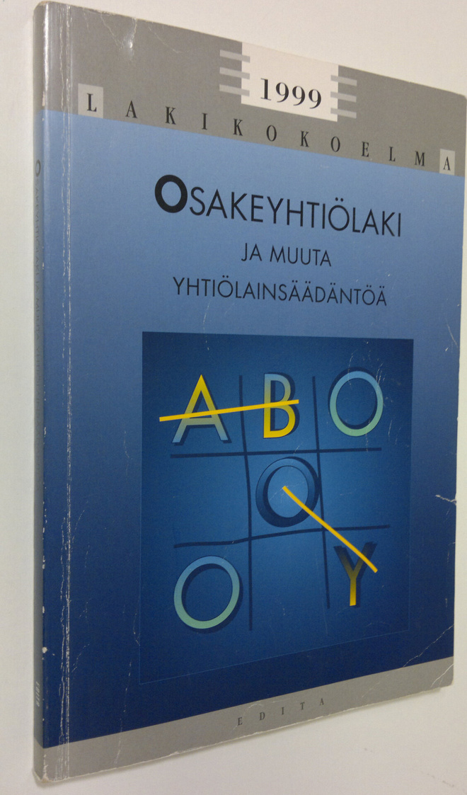 Jyrki (toim.) Hamari : Osakeyhtiölaki ja muuta yhtiölains...