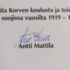Antti Mattila : Korven koulu, koko kylän sydän : muistelo... - pikkukuva 3