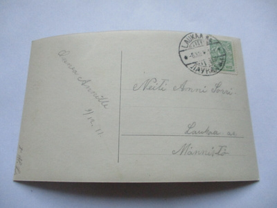 1911 Laukaa as. paikalliskortti