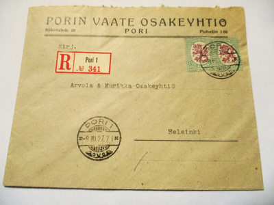 1927 Pori R liikekuori
