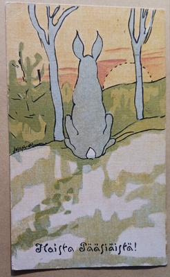 Joseph Alanen: Pupu katsoo auringonnousua, p. 1919