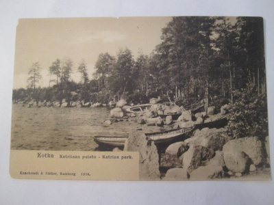 VANHA Postikortti Kotka Ennen 1905