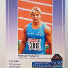 KULKEMATON MARKUS PÖYHÖNEN PIKAJUOKSIJA POLPAX SPONSORINA - pikkukuva 1