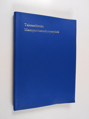 Talouselämän maanpuolustuskysymyksiä