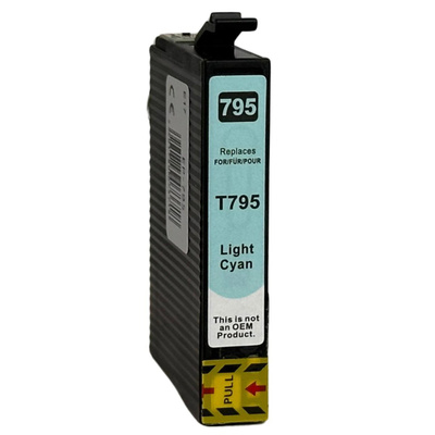 Epson T0795 mustekasetti, vaalea syaani – tarvike, premium