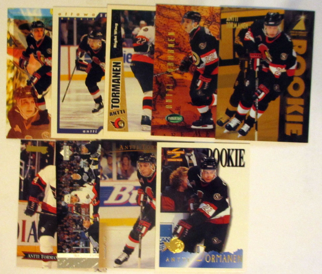 ANTTI TÖRMÄNEN x 9 korttia katso