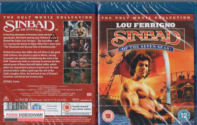 sinbad of the seven seas (41 047) UUSI -GB- BLU-RAY lou fe