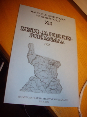 KESKI- JA POHJOIS-POHJANMAA 1925 matkaopas (Näköispainos)