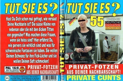 TUT SIE ES? 55 (39 038) SOLO/DILDO n. 1½ h private cunts