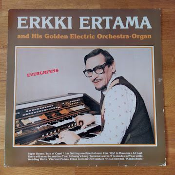 Erki Ertama-and his golden electric organ LP
