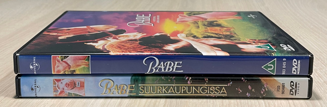Babe – urhea possu (1995) & Babe suurkaupungissa (1998) 2DVD