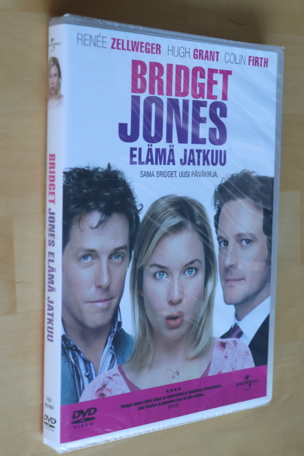 DVD Bridget Jones Elämä jatkuu ( 2004 uusi )