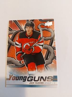 2024-25 UD Young Guns Renewed Series 2 #201 Jack Hughes