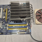 Foxconn N15235 emolevy + Intel dual core cpu + 8Gt RAM - pikkukuva 2