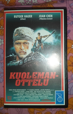 "KUOLEMAN OTTELU" ("Salute Of The Jugger", RUTGER HAUER!)