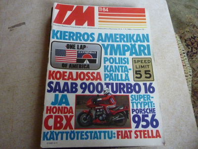 TM 11-84 Saab 900 Turbo , Honda CBX