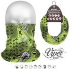 Viper Fashion 9in1 Mikrokuituk. Putkihuivi, vihreä paisley - pikkukuva 1