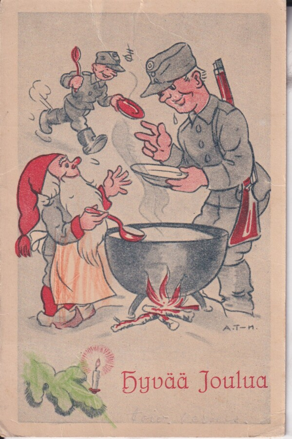 Arnold Tilgmann, sotilas , tonttu ja puuropata .  e219