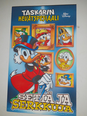 Aku Ankan taskukirja kevätspesiaali Setiä ja serkkuja