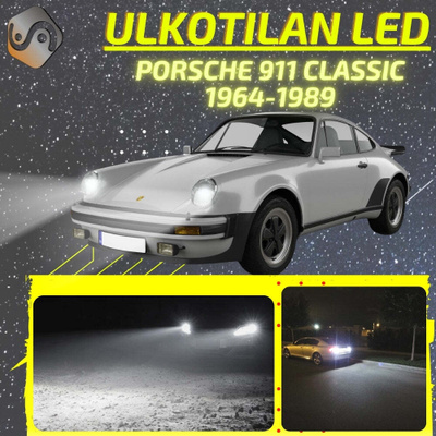 911 Classic 1964-1989 Ulkoiset LED -valot