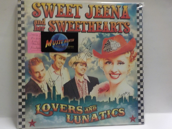 SWEET JEENA AND HER SWEETHEARTS - LOVERS... M-/M- LP