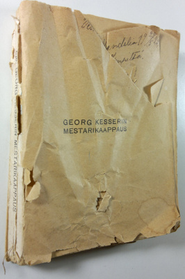 Anders Eje : Georg Kesserin mestarikaappaus