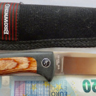 VANHA Puukko Metsästys Veitsi Browning 815 Japani SIISTI - pikkukuva 1