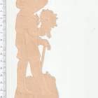 *iso poika sortseissa, 16,5 x 6 cm * - pikkukuva 2