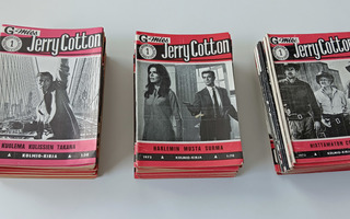 Jerry Cotton täydet vuosikerrat 1971, 1972 ja 1973
