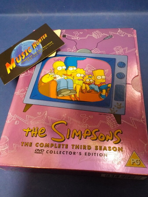 THE SIMPSONS COMPLETE THIRD SEASON DVD BOKSI (W)